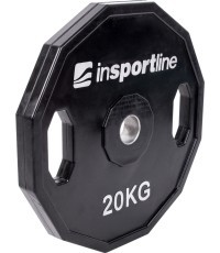 Весовая плита с резиновым покрытием inSPORTline Ruberton 20 кг