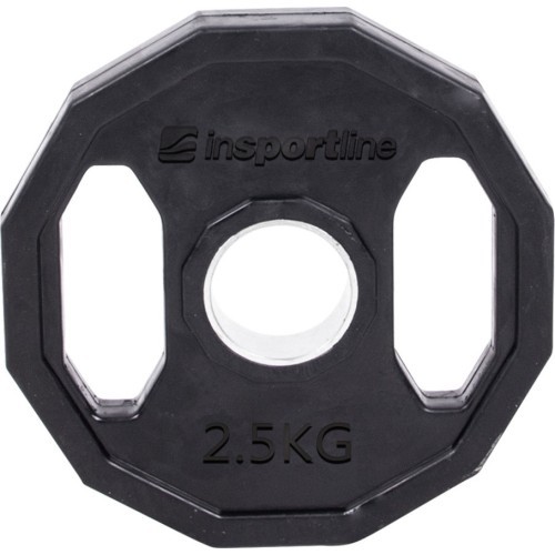 Ar gumiju pārklāts olimpiskais svaru disks inSPORTline Ruberton 2,5 kg 50 mm
