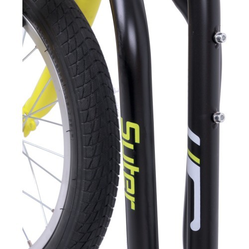 Kick Scooter inSPORTline Suter SE Black-Yellow