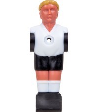 Rezerves spēlētājs inSPORTline Messer futbola galdam - Black-White