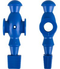 Replacement Foosball Player for WORKER 13-in-1 Supertable - Blue