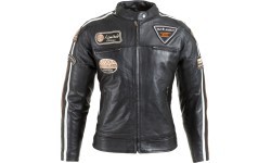 Женская кожаная мотокуртка W-Tec Sheawen Lady - Black