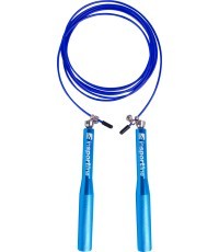 Speed Jumper с подшипниками и алюминиевыми ручками inSPORTline Jumpalu 147g - Blue