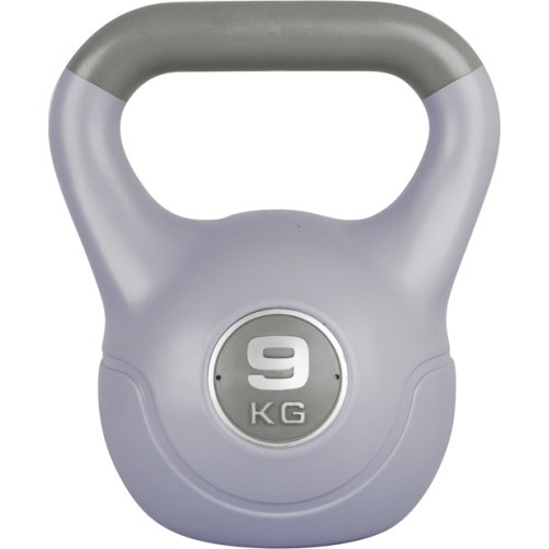 Cement-Filled Vinyl Kettlebell inSPORTline 9 kg