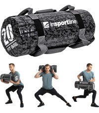 Spēka soma ar rokturiem inSPORTline FitBag Camu 20kg