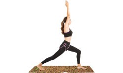 Exercise Mat inSPORTline Camu 173x61x0.4cm - Grey Camouflage