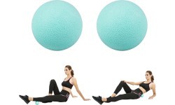 Masāžas bumbiņas inSPORTline Thera 9 cm - Tirkīza