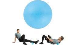 Massage Ball inSPORTline Thera 12cm - Blue