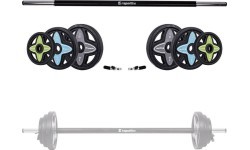 Stieņa un svaru disku komplekts inSPORTline Pumpstar 2 – 20 kg