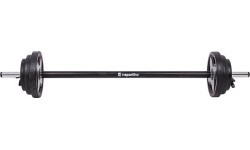 Stieņa un svaru disku komplekts inSPORTline Pumpstar 2 – 20 kg