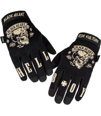 Motocikla cimdi W-TEC Black Heart Rioter - Melna