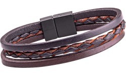 Ādas rokassprādze W-Tec Ballure