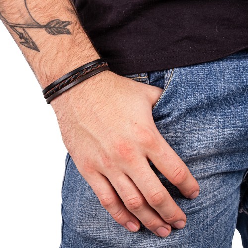 Leather Bracelet W-Tec Ballure