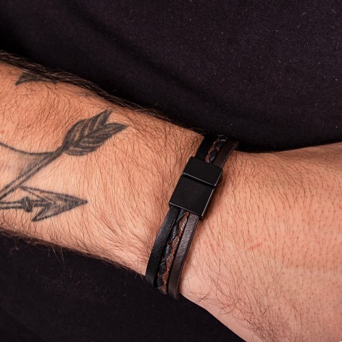 Leather Bracelet W-Tec Ballure