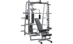 Daudzfunkcionāls trenažieris Body-Solid DELUXE GS348QP4 ar papildu svariem
