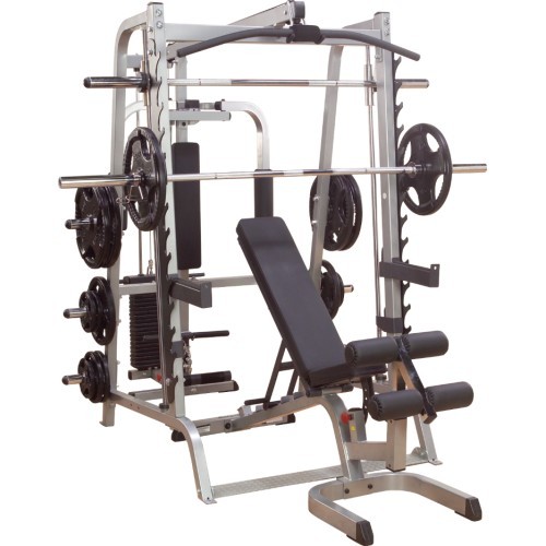 Daudzfunkcionāls trenažieris Body-Solid DELUXE GS348QP4 ar papildu svariem