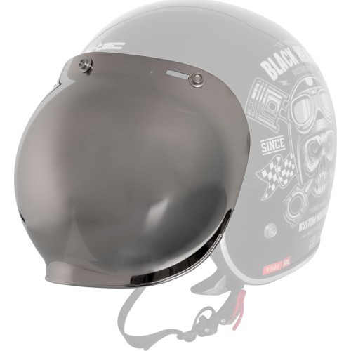 Replacement Visor for W-TEC Kustom & V541 Helmets - Smoked Mirror