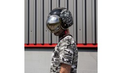 Rezerves vizieris W-TEC Kustom & V541 ķiverēm - Smoked Mirror