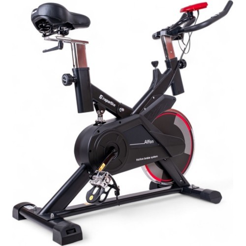 Spin Bike inSPORTline Alfan - Black/Red