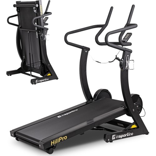 Механическая беговая/ходовая дорожка inSPORTline Hill Pro (наклон до 13°/23,09%, до 180 кг)