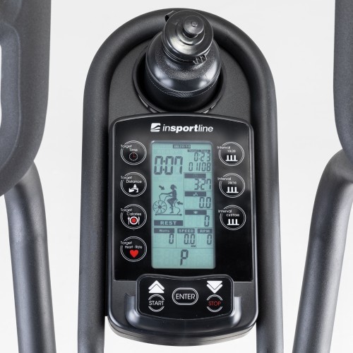 Aerodinamiskais velotrenažieris inSPORTline Airbike Pro