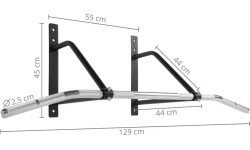 Wall-Mounted Pull-Up Bar inSPORTline LCR-1116