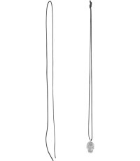 W-Tec Mearyll 2 mm melnas ādas kaklarota