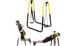 Multi-Purpose Parallel Bars w/ Straps inSPORTline PU1200