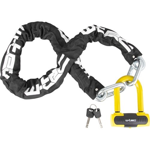 Motocikla ķēdes slēdzene W-TEC Ivadan 12*12*1200 mm
