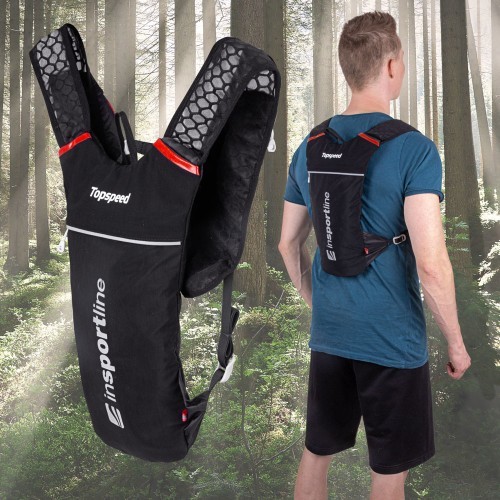 Skriešanas mugursoma inSPORTline Topspeed - Tirkīza