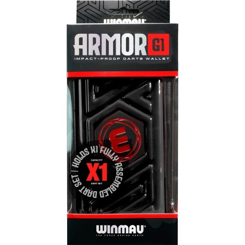 Winmau Armor G1 šautriņu maksts melns