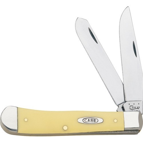 Складной нож Case CV Trapper, жёлтый