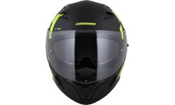 Motocikla ķivere Cassida Orbit Grind matēti melna / fluorescējoši dzeltena