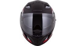 Мотошлем Cassida Orbit StriX красный/серый/белый/черный