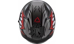 Motorcycle Helmet Cassida Orbit StriX Red/Gray/White/Black