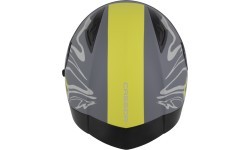Motorcycle Helmet Cassida Orbit Multivers Matte Gray/Light Gray/Fluo Yellow/Black