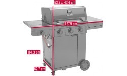 Газовый гриль Char-Broil Essential 3G