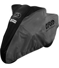 Iekštelpu motocikla pārvalks Oxford Dormex S Black/Gray
