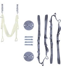 Griestu krusta stiprinājums ar siksnām inSPORTline Hemmokstrap