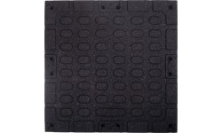Heavy-Duty Floor Mat inSPORTline Grasteko 50 x 50 x 2 cm