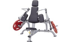 Tricepsu trenažieris Steelflex PlateLoad Line PLTE - Pelēks
