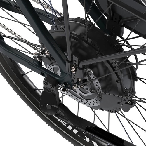 Электросамокат Prophete eSuv 28" // 9G размер 19" (48 см) (черный)