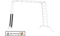PlayBase sānu rāmja apmešanās stienis, tēviņš-mātīte
