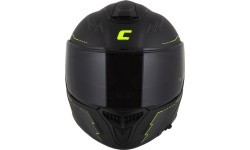 Motorcycle Helmet Cassida Integral GT 2.1 Flash Matte Black/Fluo Yellow/Dark Gray