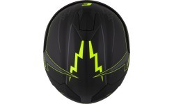 Мотошлем Cassida Integral GT 2.1 Flash матовый черный / флуоресцентный желтый / темно-серый
