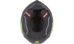Motocikla ķivere Cassida Integral GT 2.1 Flash matēti melna / fluorescējoši dzeltena / tumši pelēka
