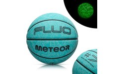 Basketbola bumba Meteor Fluo, 7. izmērs - Piparmētru