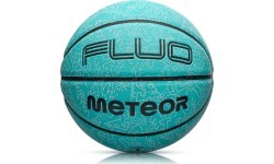 Basketbola meteor fluo - White || Neon green