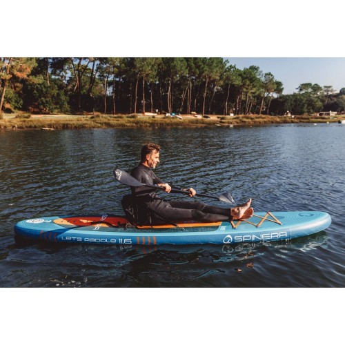 SUP dēlis Spinner Lets Paddle 11.6 - 350x83x15 cm