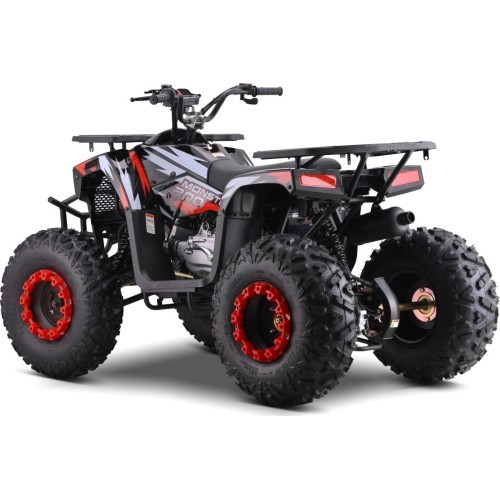 Kvadricikls ar benzīna dzinēju 200CC Monster, sarkans